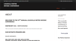 Desktop Screenshot of louisvilleinfosec.com